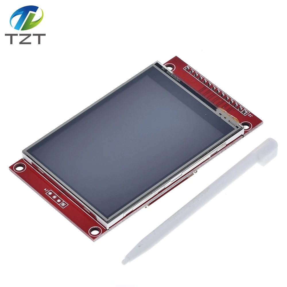 Умная Электронная 240x320 2," SPI TFT lcd Сенсорная панель модуль последовательного порта с PCB ILI9341 5 V/3,3 V 2,8 TFT с сенсорным для arduino