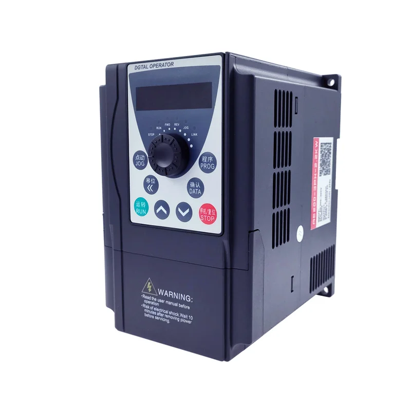 VFD преобразователь частоты 0 75 1 5 2.2kw 220V однофазный 380V 3 фазы инверторы и