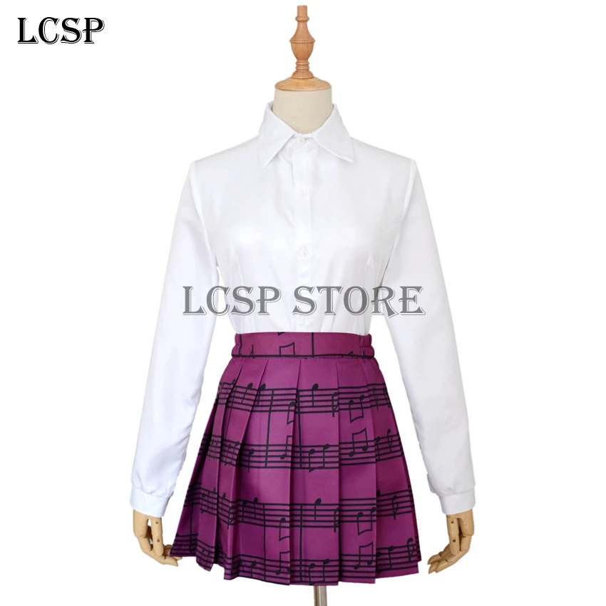 LCSP игра Новинка Danganronpa V3 Akamatsu kaede Косплей Костюм японского аниме Униформа полный