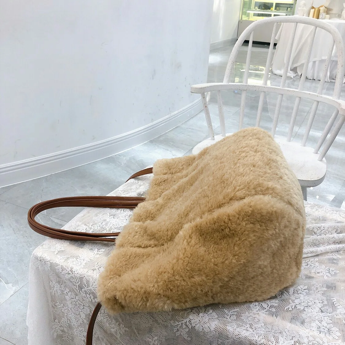 Женские роскошные двухсторонние искусственные меховые сумки Bolsa женская зимняя