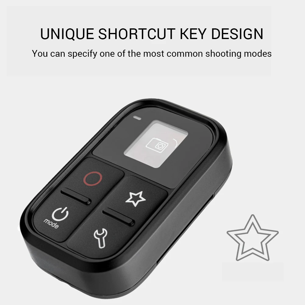 Wireless WIFI Remote Control Camera For GoPro Accessories HERO7/6/5/SESSION/4/3 Gopro | Электроника