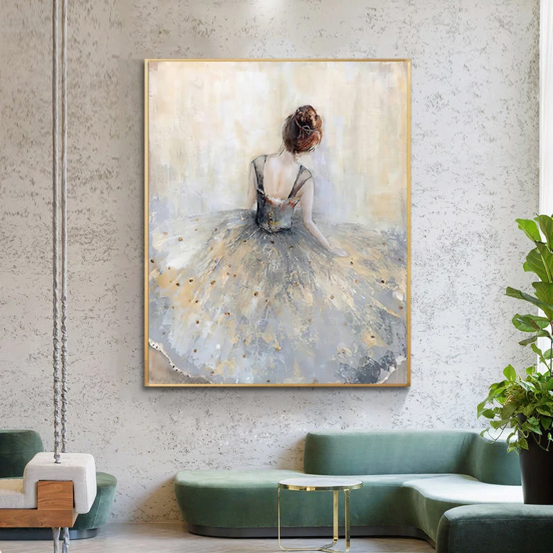 Dance Canvas Wall Art Interior Painting Artwork Modern Home Decor Figure Poster Wall Art