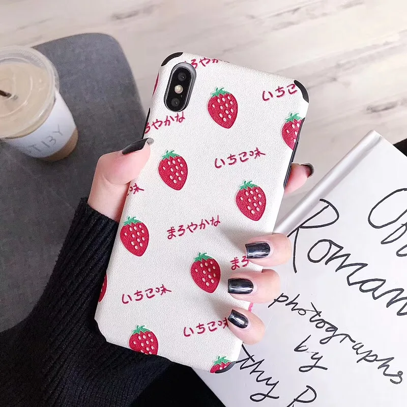 LANCHE для Xiaomi Redmi Note 8 Pro Чехол для Xiaomi mi A3 Lite mi 8 9 se 6 6X Play рельефный клубничный Мягкий силиконовый чехол для телефона