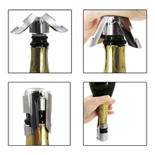 Пробка для бутылки Красного вина шампанского из нержавеющей стали Пробка для вина сохраняет свежесть