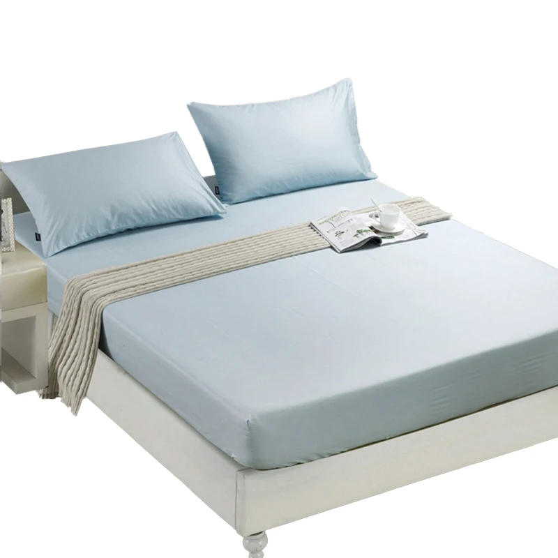 

Quality Smooth Waterproof Mattress Protector Cover for Bed WettingHypoallergenic Protection Pad Anti Mites Bed Cover 180*200cm