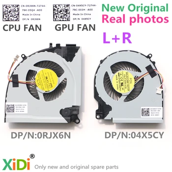 

NEW DP/N:0RJX6N DP/N:04X5CY CPU FAN FOR DELL Ins15P-1548 7000 7557 7559 CPU COOLING FAN