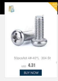 20 шт. M2 M2.6 M3 M3.5 M4 углеродистая сталь с черной шестигранной головкой саморезы Модель Винта
