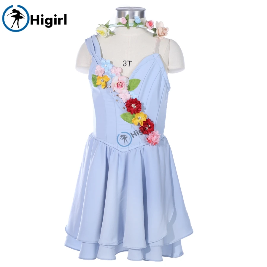 

professional ballet stage dress for cupid role in Don Quixote romantic chiffon ballet dance dress BT9254