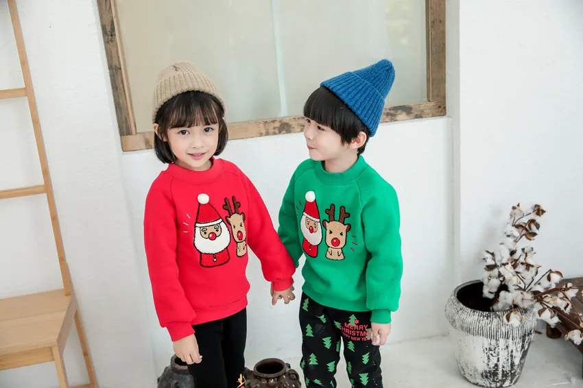 Рождественский свитер; одинаковая Рождественская одежда для всей семьи; зимняя плотная теплая одежда для мамы, папы и меня; одинаковые комплекты для семьи