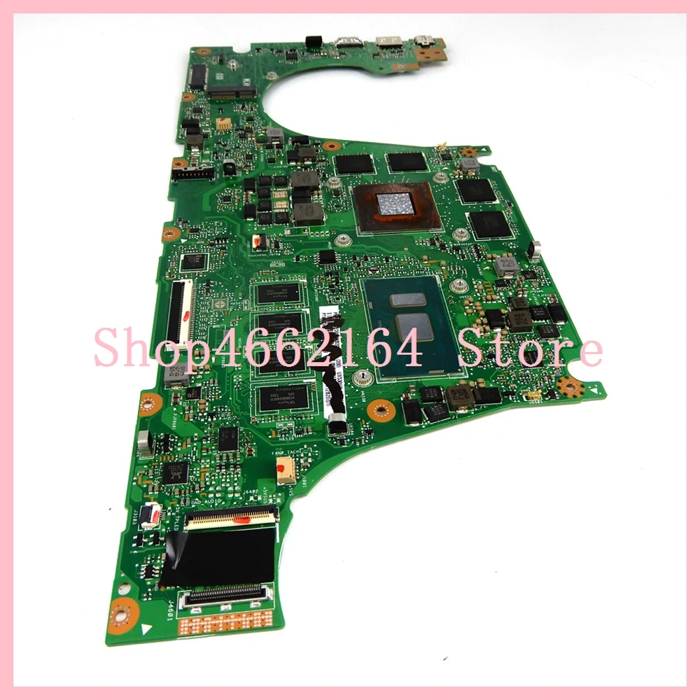 wonderful  UX530UX/UX530UQ motherboard GTX950M I5-7200 CPU 8GB RAM mainboard For ASUS ZenBook UX530 UX530U UX5