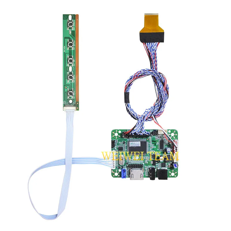 Wisecoco Fhd 1920x1080 10,6 дюймов LTL106HL01-001 ЖК-экран ips дисплей с LVDS HDMI плата контроллера для планшета - Цвет: Controller Board