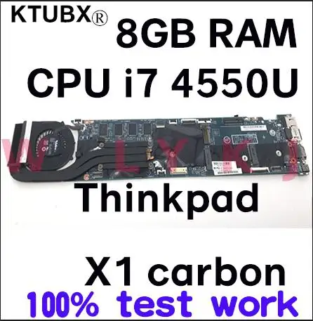 Новая материнская плата для ноутбука lenovo Thinkpad X1 карбоновая Женская 8 Гб 00UP985 00UP983