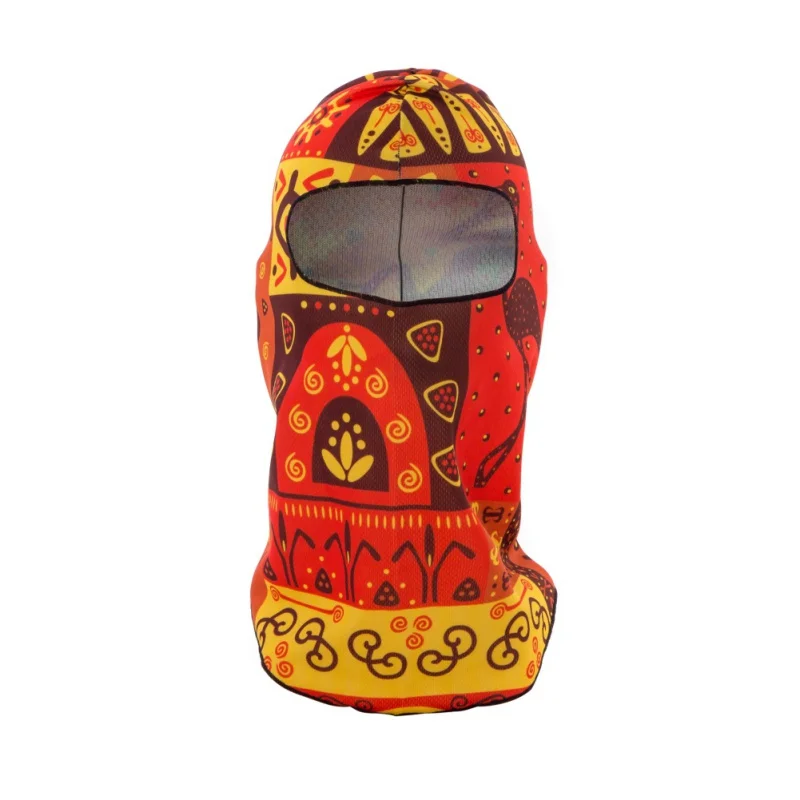 Женская Мужская маска для улицы, велосипедная маска наездника, шарф, печатная серия, повязка на голову, защитная маска для лица - Цвет: A