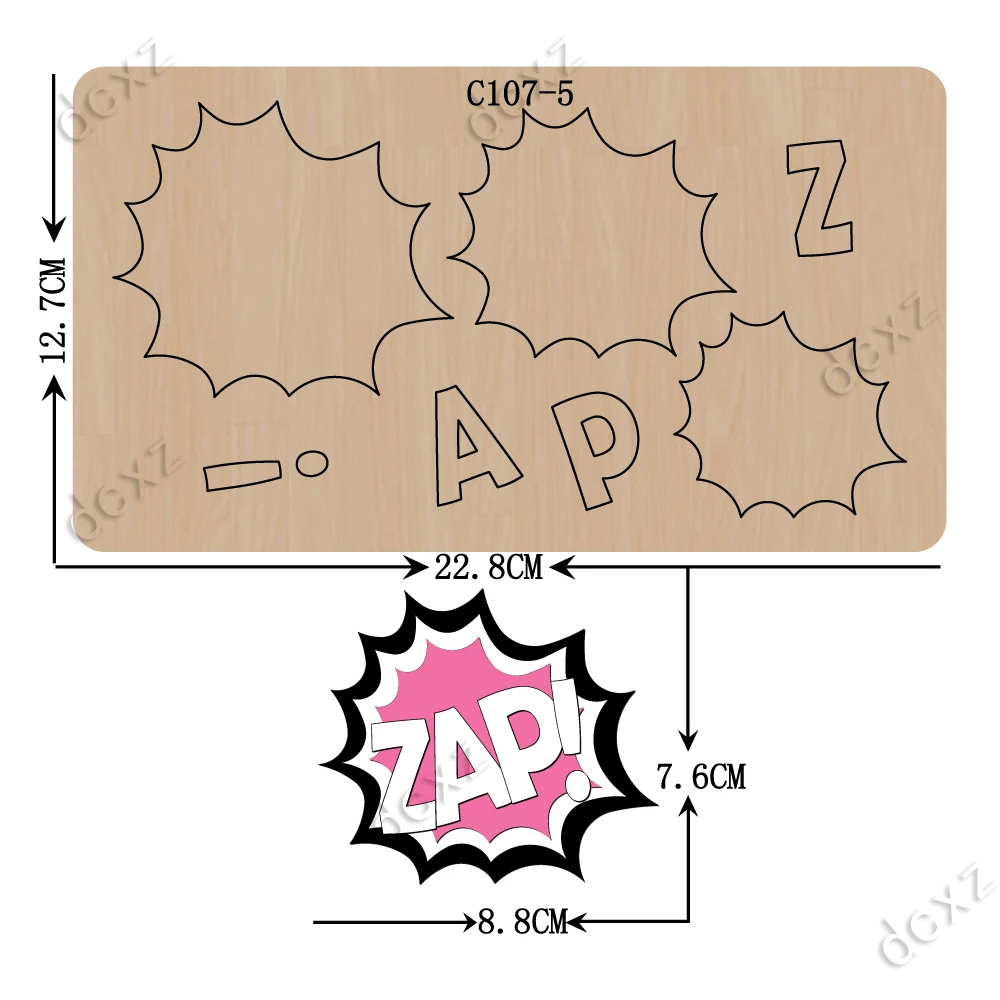 Новый ZAP! Деревянные высечки для скрапбукинга|dies scrapbooking|die cut diesscrapbooking dies |