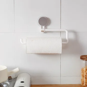 

Kitchen Paper Holder Sticke Rack Roll Holder Bathroom Towel Rack Tissue Shelf Organizer Storage Kitchen Accessories Organizer