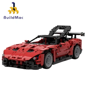 

Buildmoc Technic Car Electric Sports Vehicle Set Technic Rc Motor Remote Control Racing Car Building Blocks Toys Kids Gifts