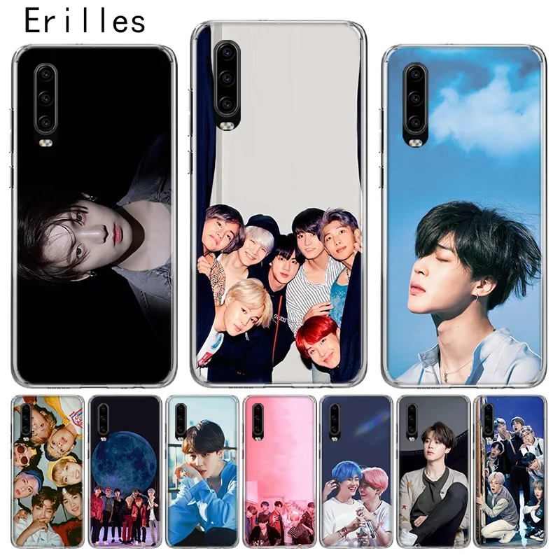 

Erilles Luxury Hawei P10 P20 P30 lite Case For Huawei Mate 10 Pro 20 lite Cover P Smart 2019 Shell Korean Men's Team Coque