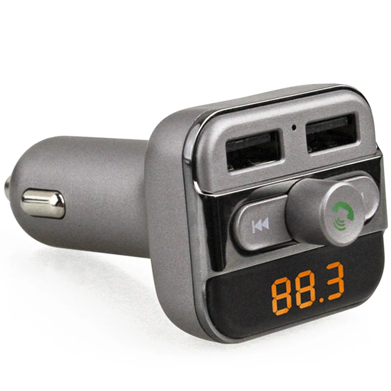 Автомобильное зарядное устройство двойной USB Автомобильное зарядное устройство Bluetooth MP3 музыкальный плеер автомобильные аксессуары