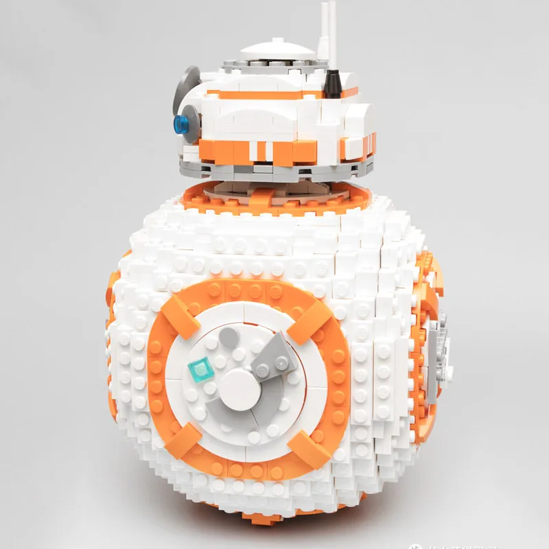 

In stock 10906 Star Wars Diminutive BB-8 Droid Robot Training Building Block 1106pcs Bricks Toys Compatible Star Wars 75187