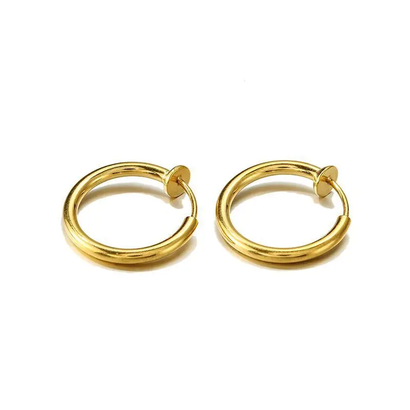 Discover more than 172 fake rose gold hoop earrings best seven.edu.vn