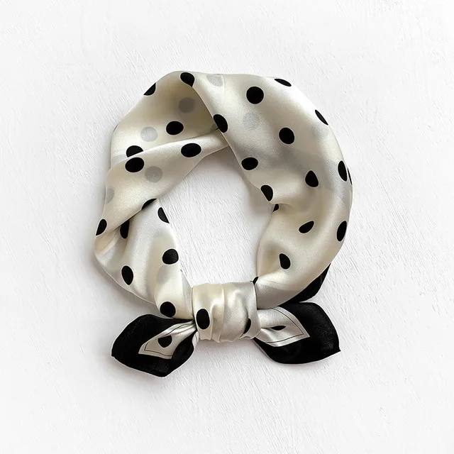 100% Silk Bandana Scarf – Luxury Square Neckerchief