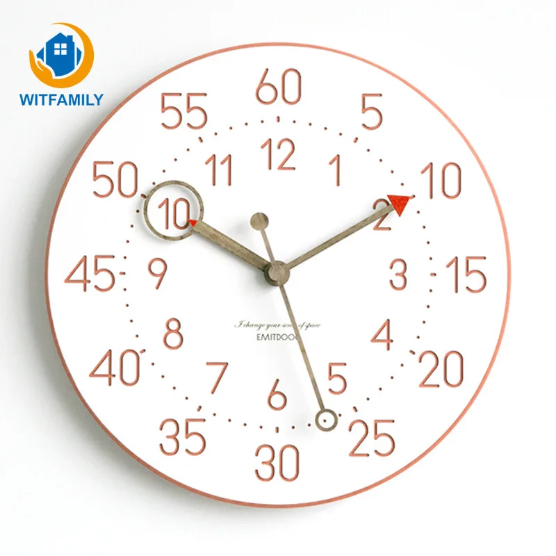 

Brief European Minimalist Wall Clock Modern Nordic Creative Silent Wall Clocks Simple Style Living Room Bedroom Watch Home Decor