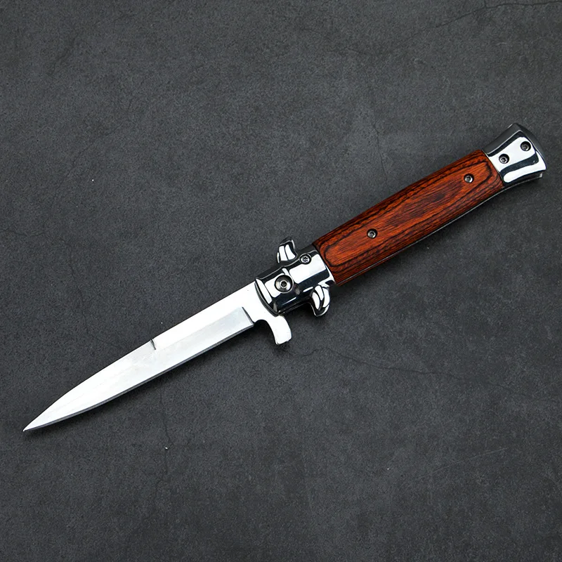 Высококачественный японский Складной нож Тактический нож s Открытый Кемпинг Боевой складной нож+ деревянная ручка походные охотничьи ножи