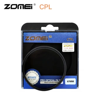 

ZOMEI CPL Circular Polarizing Filter 49 52 55 58 62 67 72 77 82mm Camera Lenses Polarizer Filter for Nikon Canon