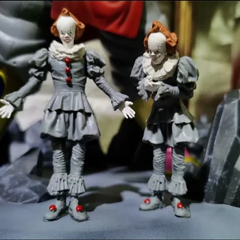 

2pcs Pennywise Figure Stephen King's It the Clown Pennywise Figure Horror Action Figures Model Toy For Gift