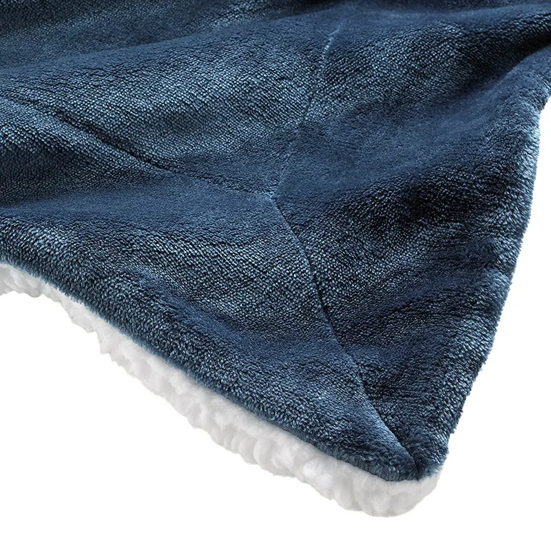 Шерпа одеяло из овчины толстое Двухслойное фланелевое одеяло s для кровати шерпа утяжеленное одеяло шерпа