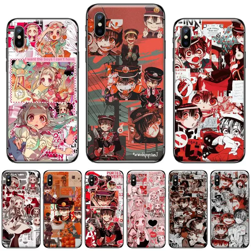 Jibaku Shounen Hanako Kun Toilet Phone Case for iPhone 11 12 pro XS MAX 8 7 6 6S Plus X 5S SE 2020 XR Jibaku Shounen Hanako Kun Toilet Phone Case for iPhone 11 12 pro XS MAX 8 7 6 6S Plus X 5S SE 2020 XR