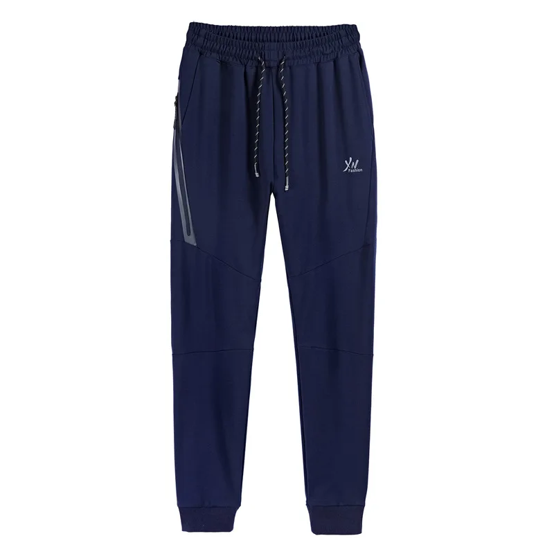 

Customizable Logo Spring And Autumn New Style MEN'S Sports Trousers Men's Large Size Hot Push-Men Solid Color Gymnastic Pants