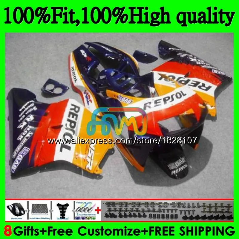 Литья под давлением для HONDA MC28 NSR250R 94 95 96 97 99 86BS. 36 СМП 250 250R NSR250 Repsol Синий R 1994 1995 1996 1997 1998 1999 обтекатель
