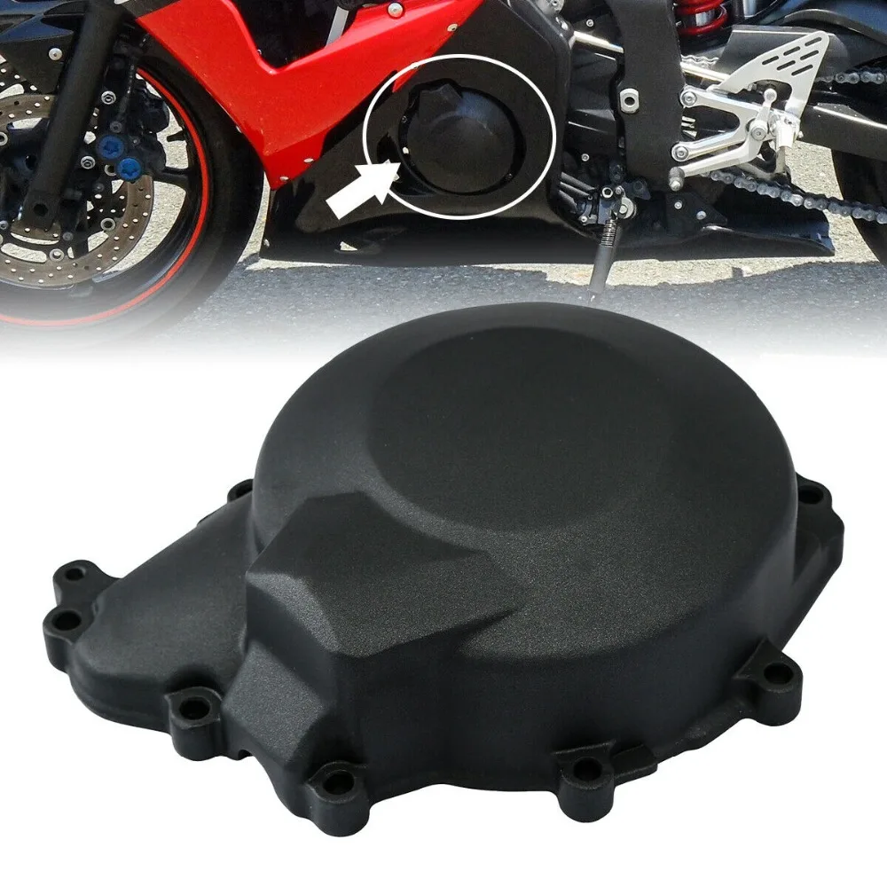 TCMT Left Engine Stator Crankcase Cover Fits For Yamaha YZF R6 YZFR6 YZF-R6 2006-2019 