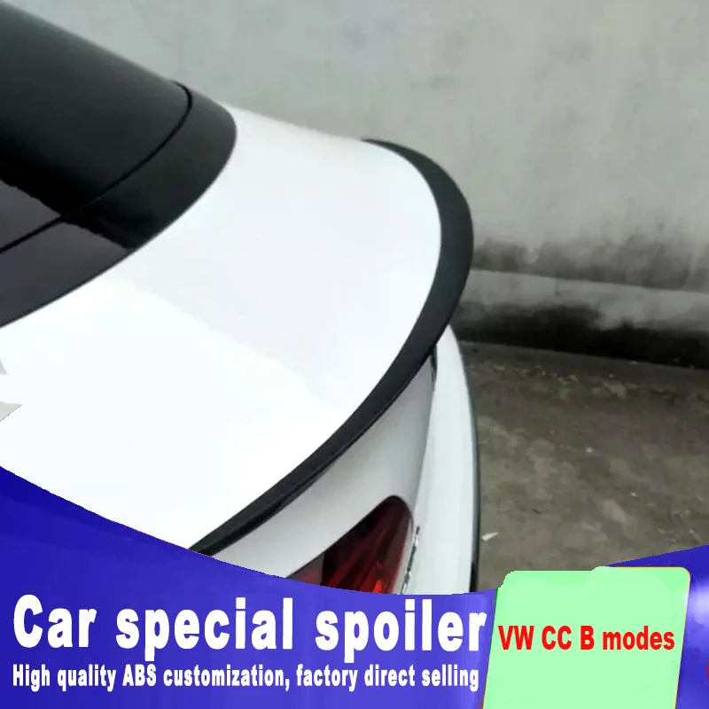 Новый дизайн для Volkswagen VW CC B модели от 2009 до 2017 высококачественный спойлер с