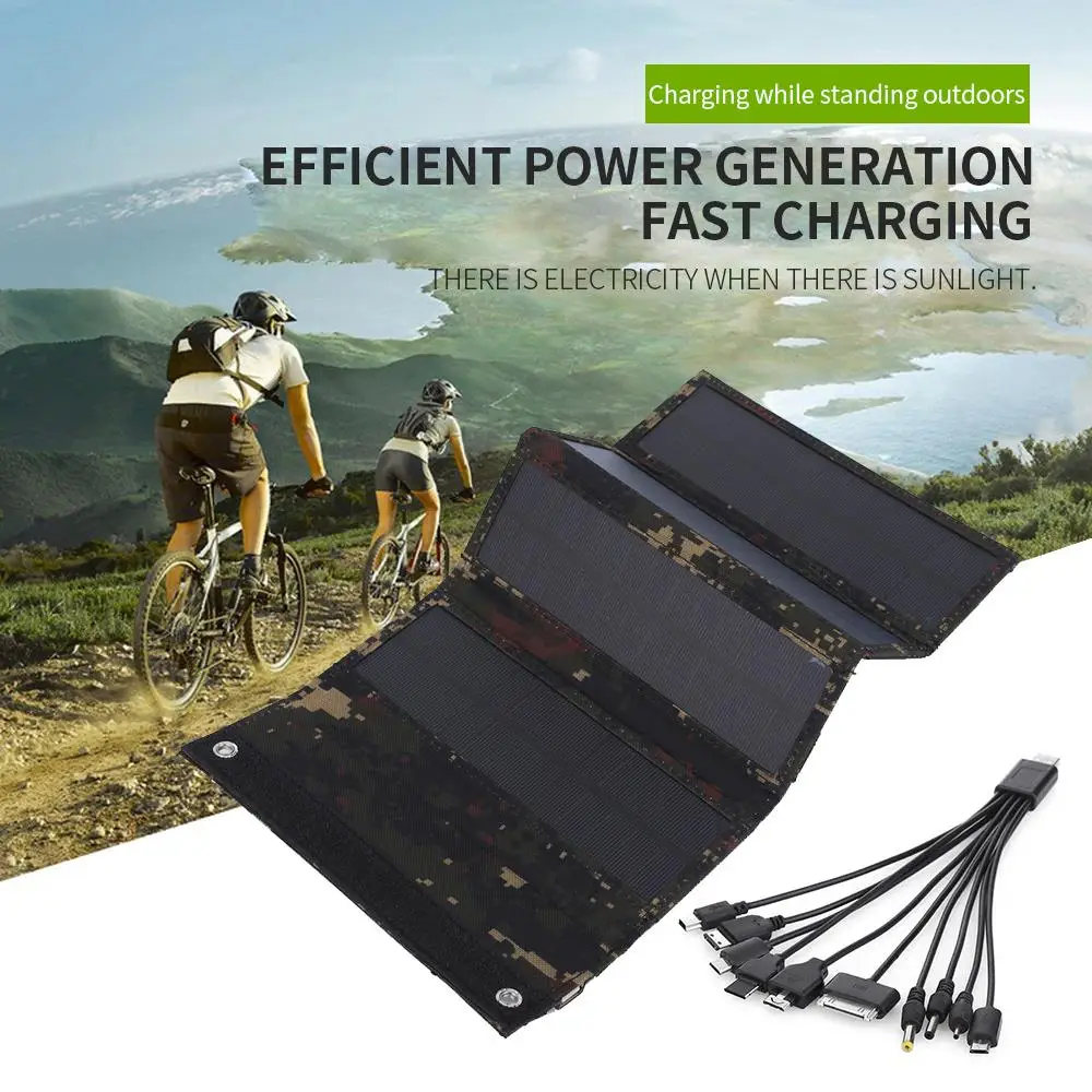 

Solar Cells Solar Charging Equipment Solar Panel Portable Environmental Reusable Durable Monocrystalline Silicon 6.5V 7W 1A