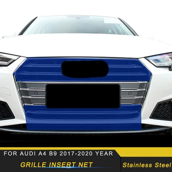 

Car Accessories Stainless Front Grille Insert Net Anti-insect Dust Garbage Proof Inner Cover Net for Audi A4 B9 2017-2020