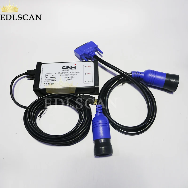EDLSCAN JD сервис Adviser EDL V2 и CNH EST 9,1 DPA5 диагностический комплект с ноутбуком CF52