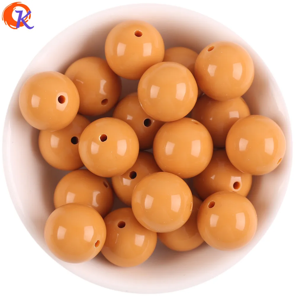 Yellow Cordial дизайн 12 мм 14 мм 16 мм акриловые бусины/Аксессуары для ювелирных изделий/Твердые бусины Изготовление ювелирных изделий/diy части/ручной работы/серьги фурнитура - Цвет: Yellow