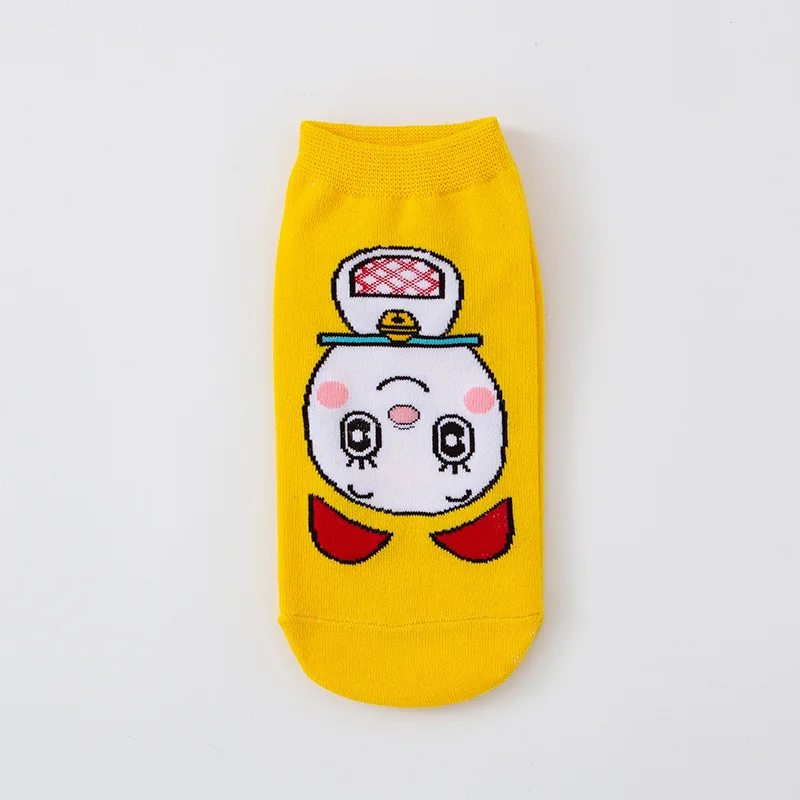 3 Носки с принтом Аниме Doraemon, весенне-летние Японские Женские хлопковые носки Dorami, Спортивные Повседневные Удобные дышащие спортивные носки skarpetki - Цвет: 3