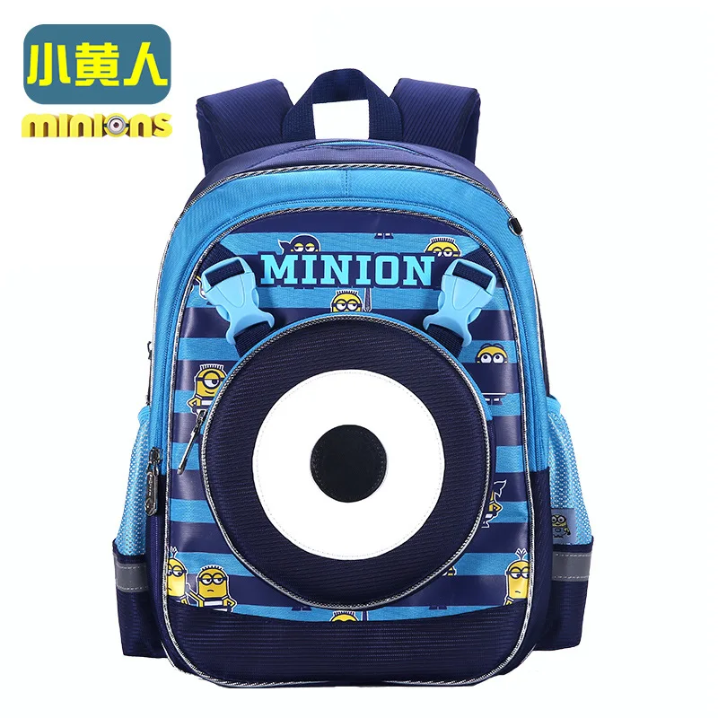 

Genuine Product Small Yellow Small xue sheng kuan 1-5 Grade BOY'S 6-12 a Year of Age Spine-Cartoon Backpack