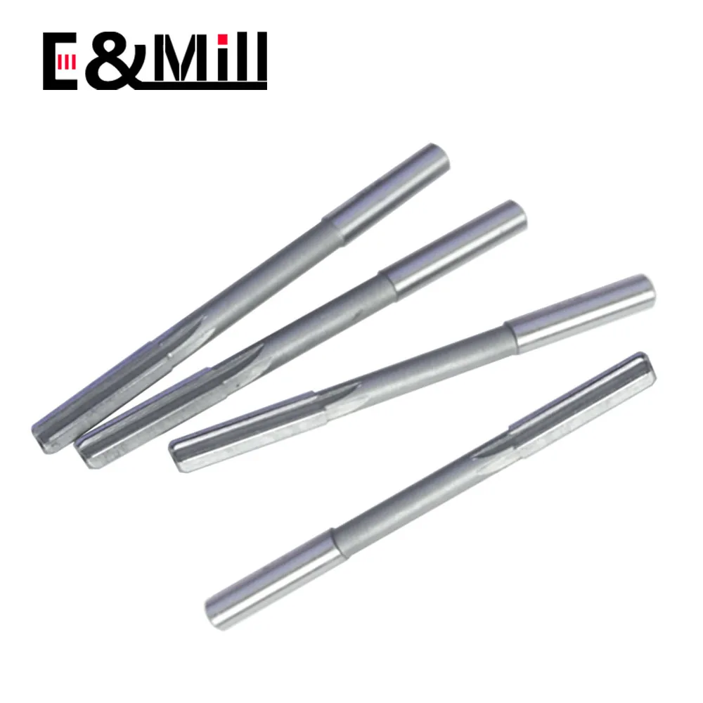 Reamers for high-speed steel inlaid with cemented carbide straight shank and tapered shank tungsten steel reamer 6 13 16 20mm