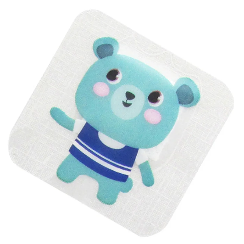 16Pcs/Lot Waterproof Breathable Cute Cartoon Band Aid Hemostasis Adhesive Bandages First Aid Emergency Kit For Kids Children