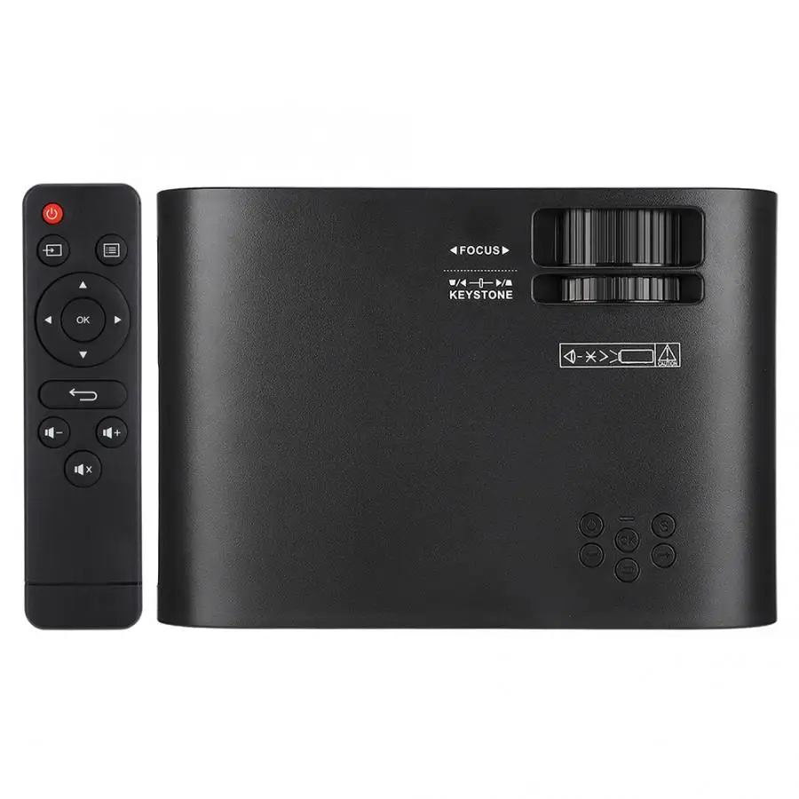 W90 3D HD Bluetooth WiFi светодиодный 720P для Android версии видео проектор Черный 100 V-240 V Bluetooth проектор