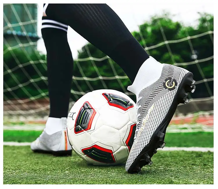Мужские футбольные бутсы Superfly 7 Elite SE FG CR7 детские футбольные бутсы Роналду футбольные бутсы Tacos de futbol носок 360 вязанный ACC
