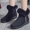 Winter Snow Ankle Boots For Women Casual Woman Shoe Suede Winter Boots Zipper Female Plush Furry Boots Platform Botas Mujer ► Photo 3/6