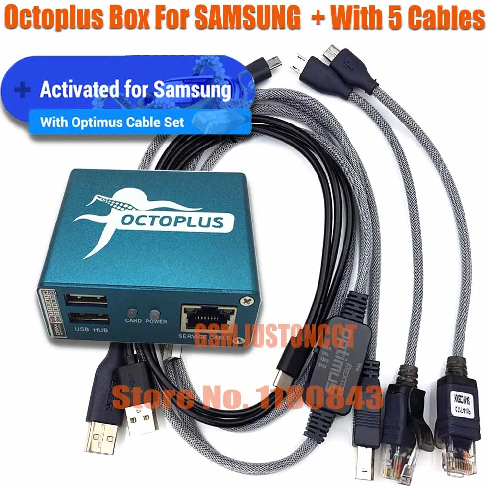 Оригинальная новая коробка осьминога/Octoplus коробка для SAMSUNG для Lg+ 5 кабелей для SAM разблокировка Флэш ремонт мобильного телефона