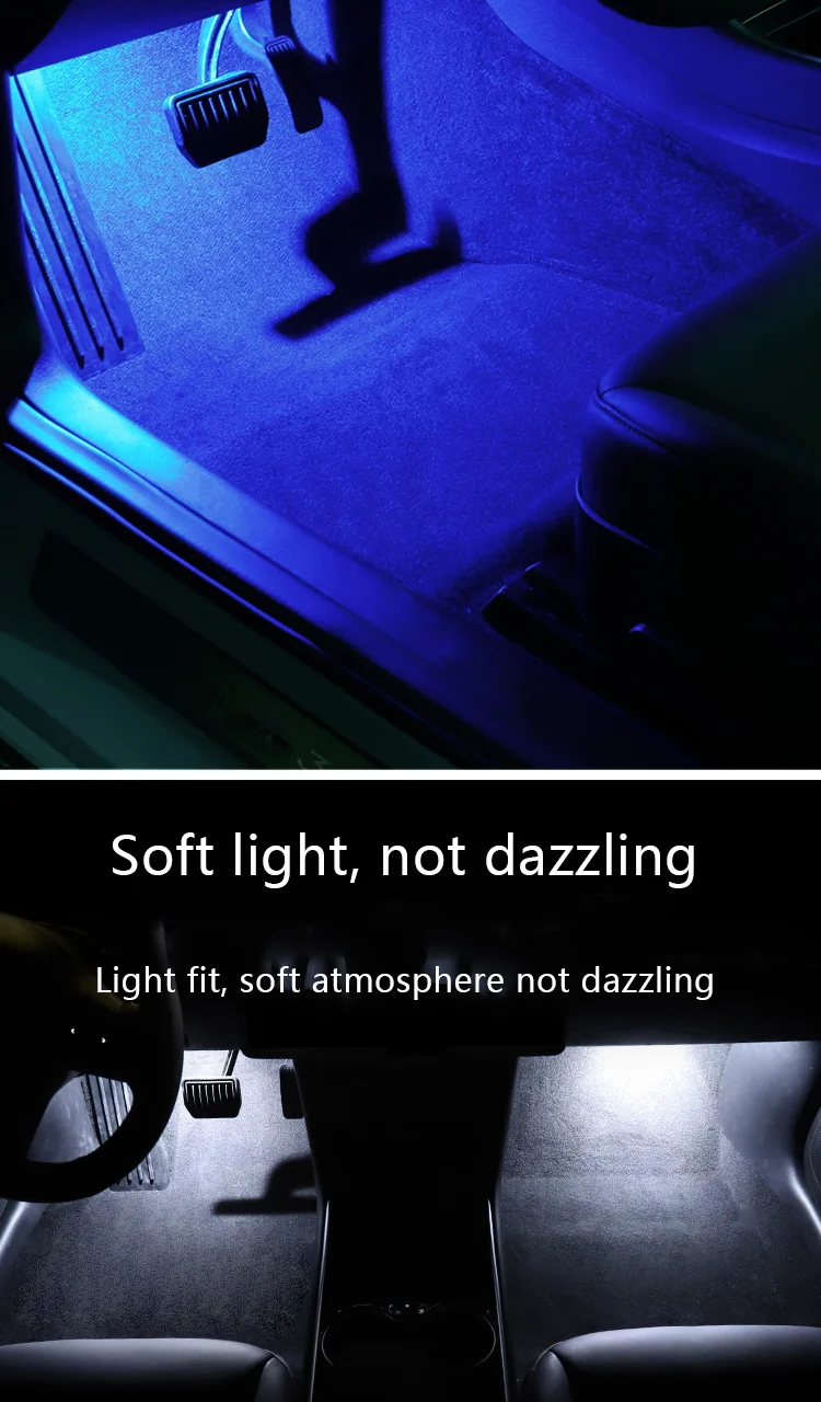 Подходит для Tesla модель 3 x s led замена высокий выход Внутренний дверной проектор Лужа лампа теневой маркер лампа