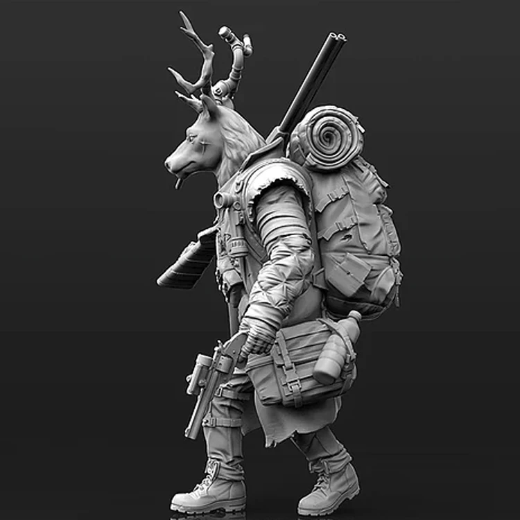 Набор для сборки фигурок из смолы Buck Knight 1/24