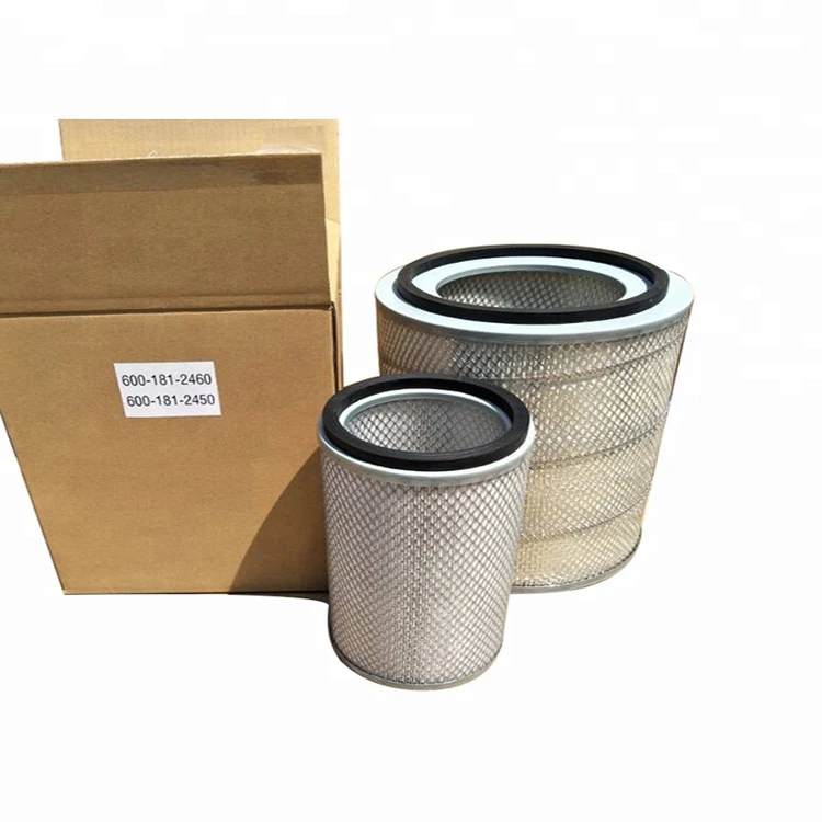 

high quality SD22 SD32 6127-81-7412T air filter element for bulldozer